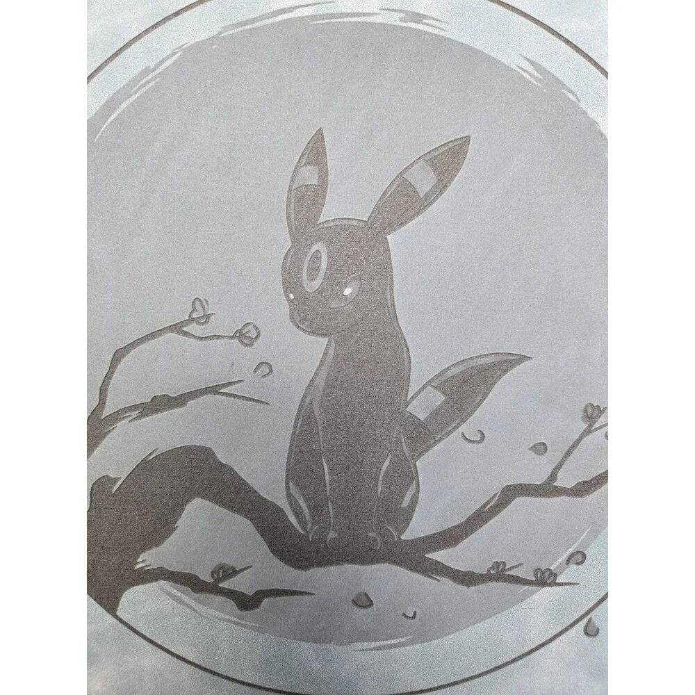 Pokemon Umbreon 2x2 Gray Top Loader Binder 112 Cards C